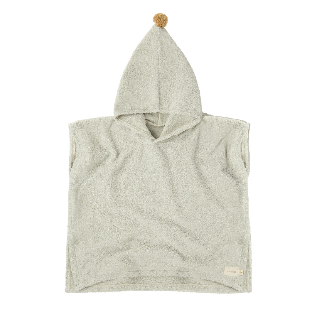 Accappatoio poncho so cute - 3-5anni - cotone biologico