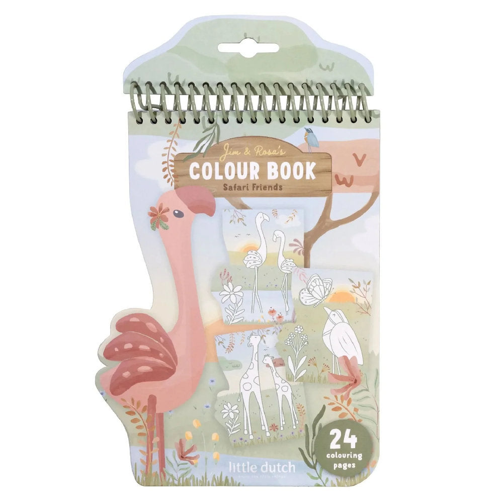 Album da colorare Safari - Little Dutch