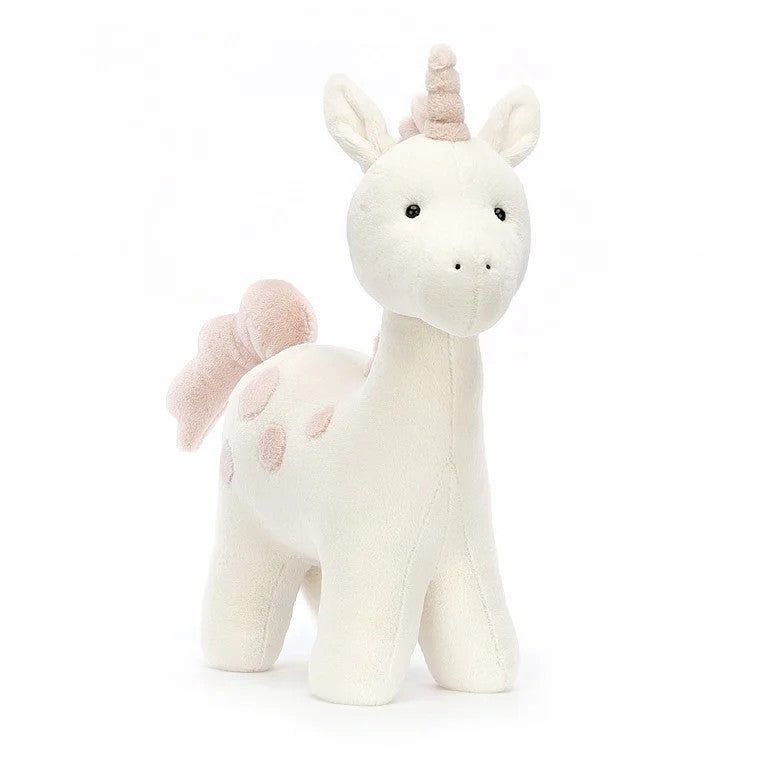 Peluche morbido grande unicorno maculato spottie