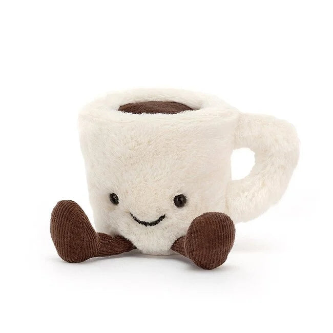 Peluche morbido tazzina da caffè espresso