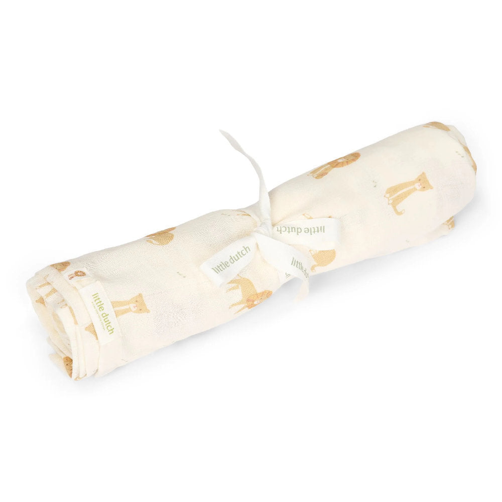 Mussola in cotone BIO XL - 120x120cm