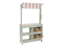 Stand del mercatino in legno