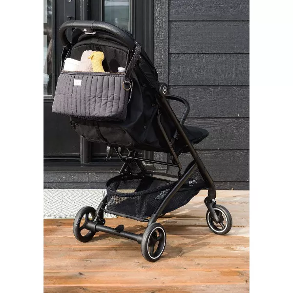 Borsa portaoggetti per passeggino - organizer passeggino - tessuto trapuntato