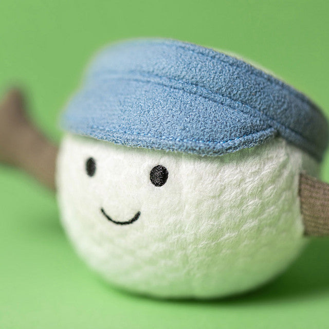Peluche morbido palla da golf