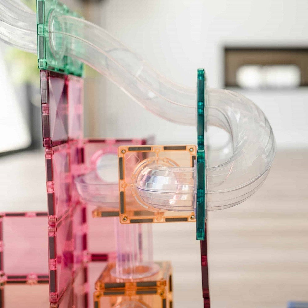 80 Pezzi - Pacco Pista Palline - Pastello - 100% Plastica ABS Atossica