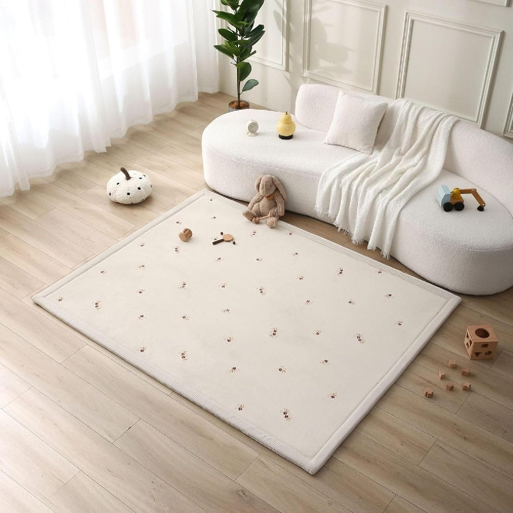 Tappeto Morbido per Bambini con Rilievi 3D Extra Large 200x150X2.5 cm (Memory Foam)
