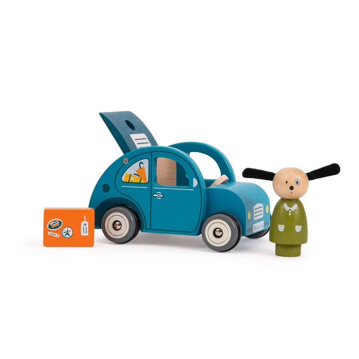 Macchina in legno 2 cv - la grande famiglia