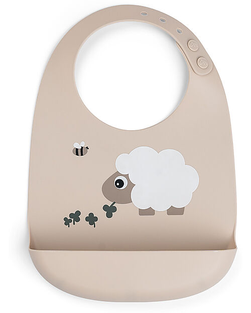 Bavaglio in silicone con tasca - Tiny Farm