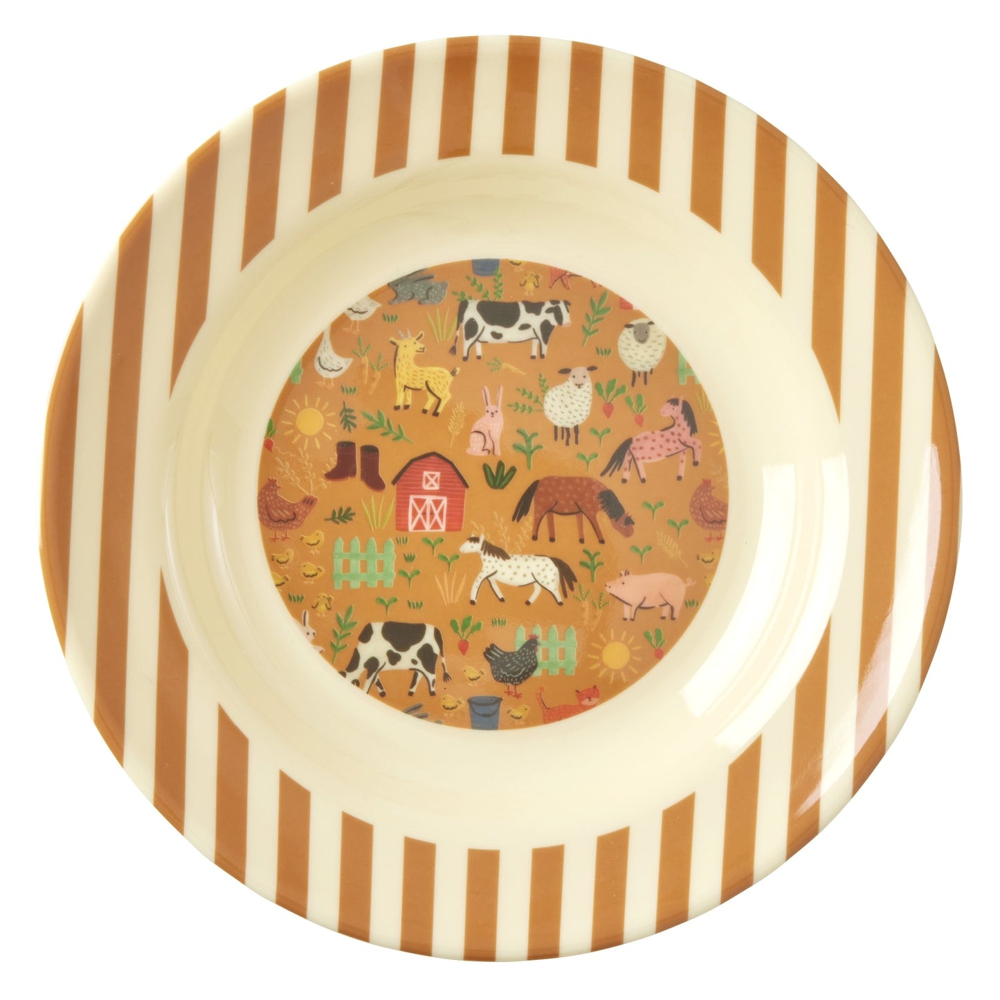 Piatto fondo per bambini in melamina