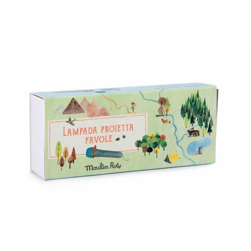 Lampada proietta storie - 3 dischi + 3 mini libri