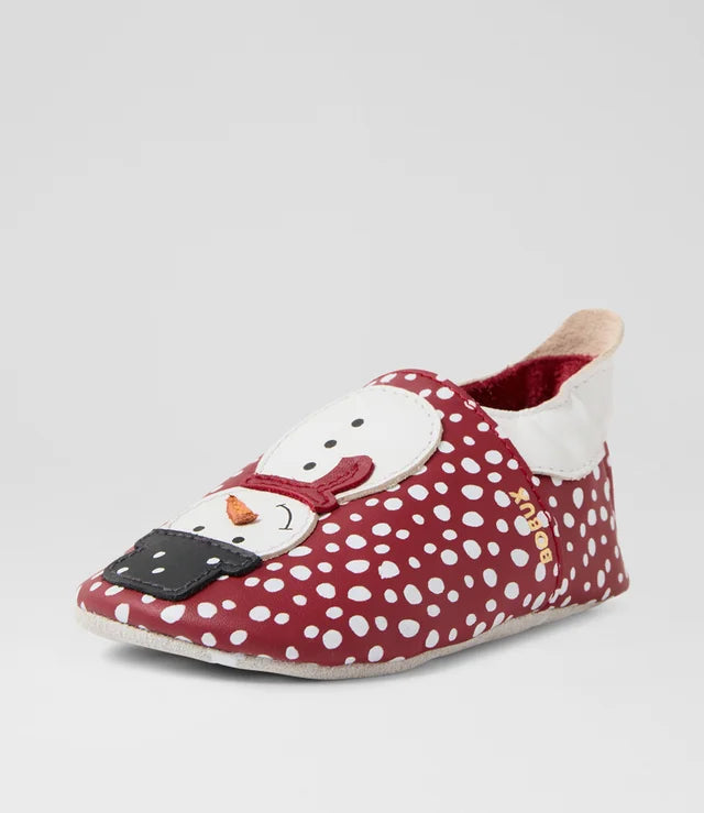 Scarpine Soft Sole Snowie Red white