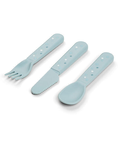 Set posate Foodie Happy Dots - 100% PP Alimentare