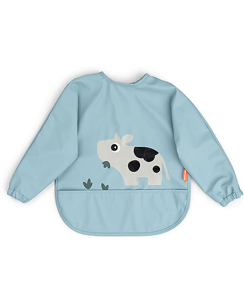 Bavaglio a maniche lunghe con tasca - tiny farm - impermeabile