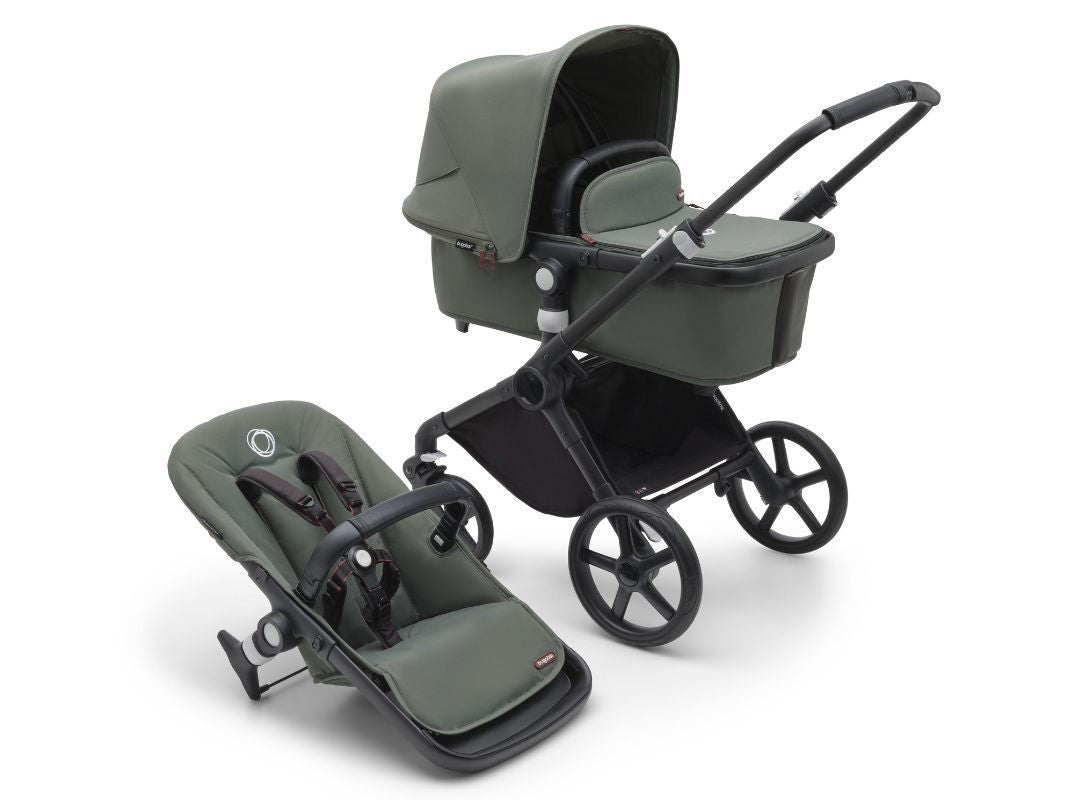 Trio Bugaboo Fox Cub - Passeggino, navicella e seggiolino auto