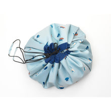 Sacco portagiochi e tappeto gioco da esterno 2 in 1