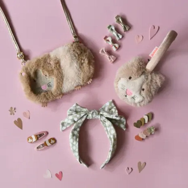 Fascia per capelli Eden con doppio fiocco