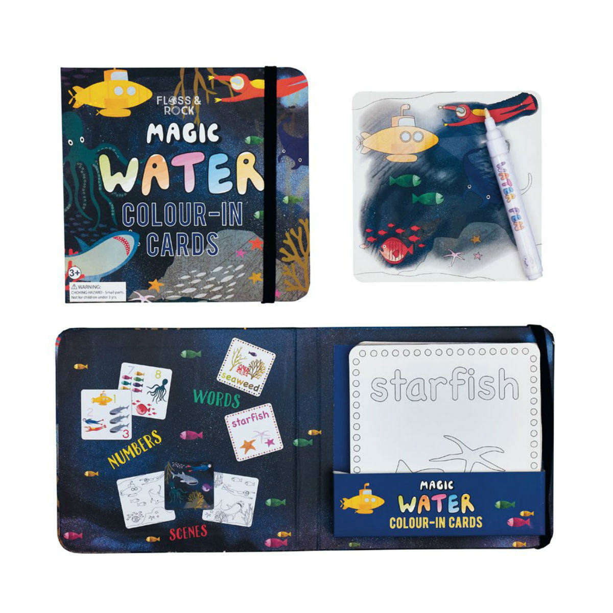 Carta e penna d'acqua - Magic Water colour in cards