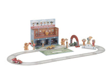 Set da gara - Pista Macchinine portatile in legno FSC