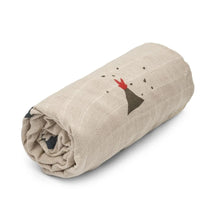 Copri fasciatoio Cliff in cotone biologico - 62x50cm.