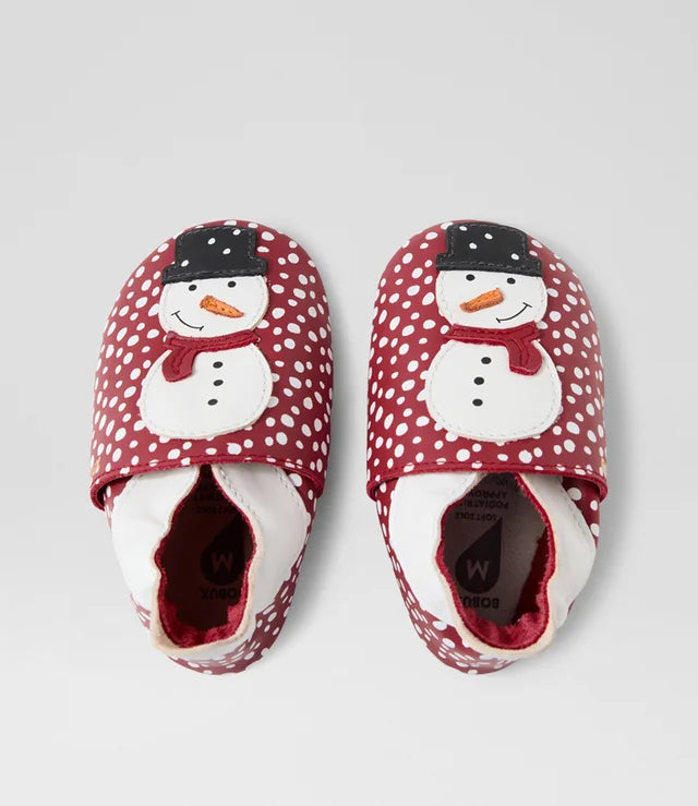 Scarpine Soft Sole Snowie Red white