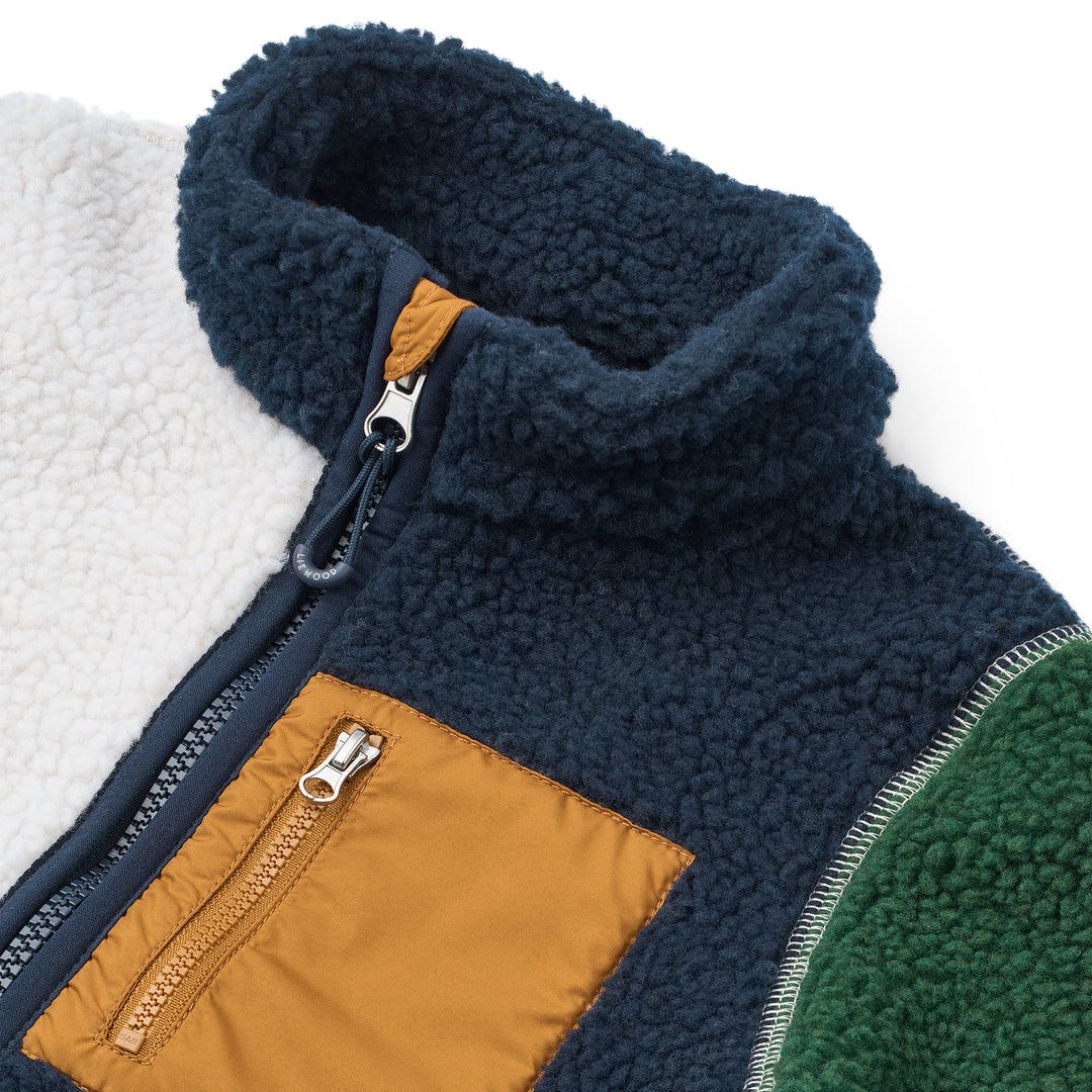 Giacca Nolan in pile - 100% Poliestere riciclato