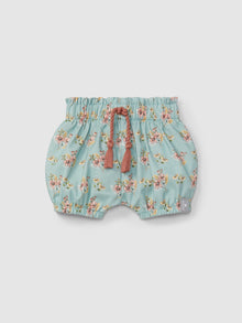Pantaloncini pull-up con stampa floreale
