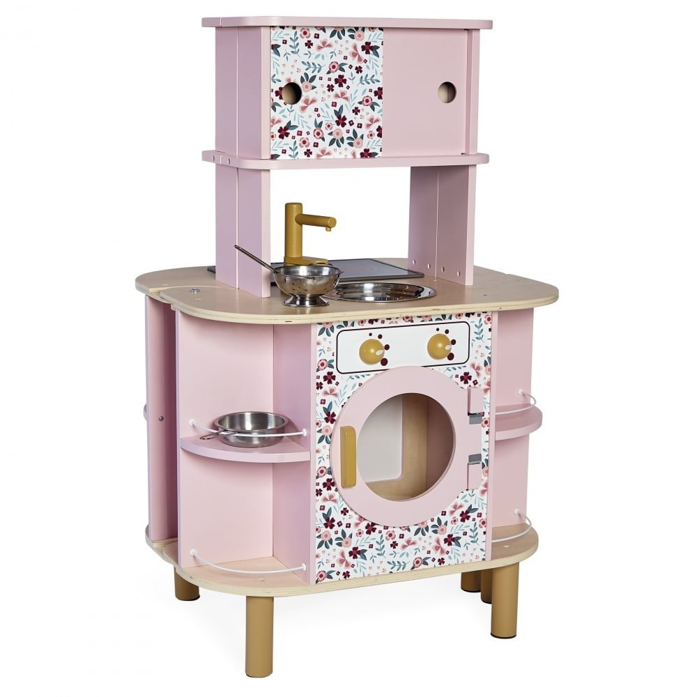Cucina Twist in Legno - Cucina Bifacciale - 8 Accessori inclusi