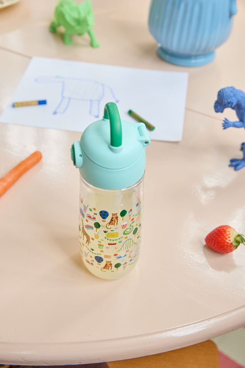 Bottiglia in plastica Fun Fair Print - 550ml