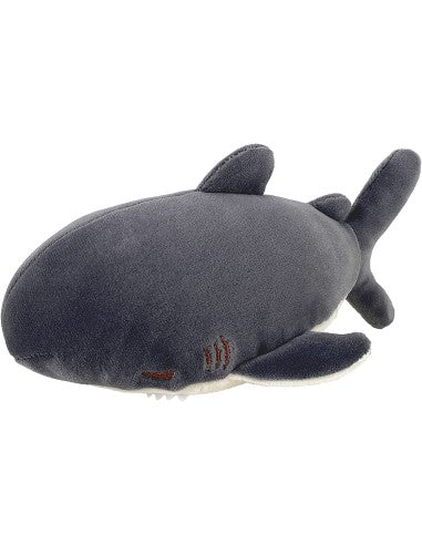 Peluche morbido Zap grigio lo squalo - 16cm
