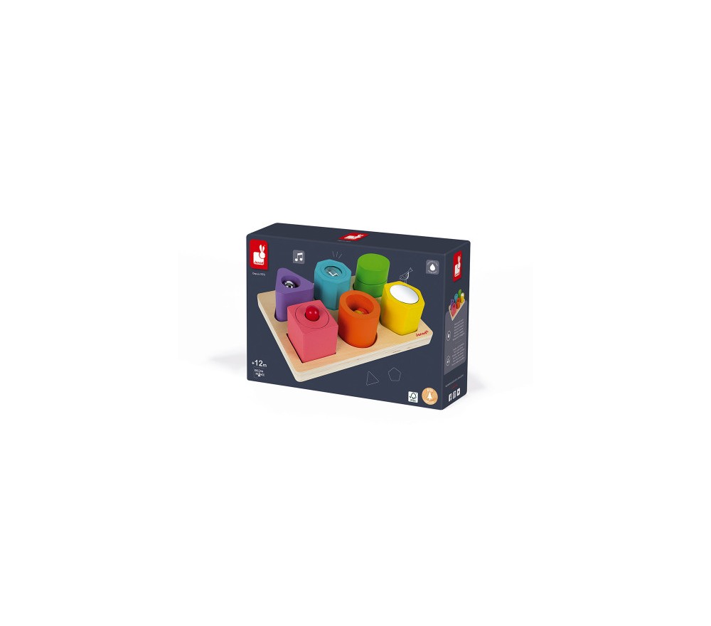 Puzzle 6 cubi sensoriali