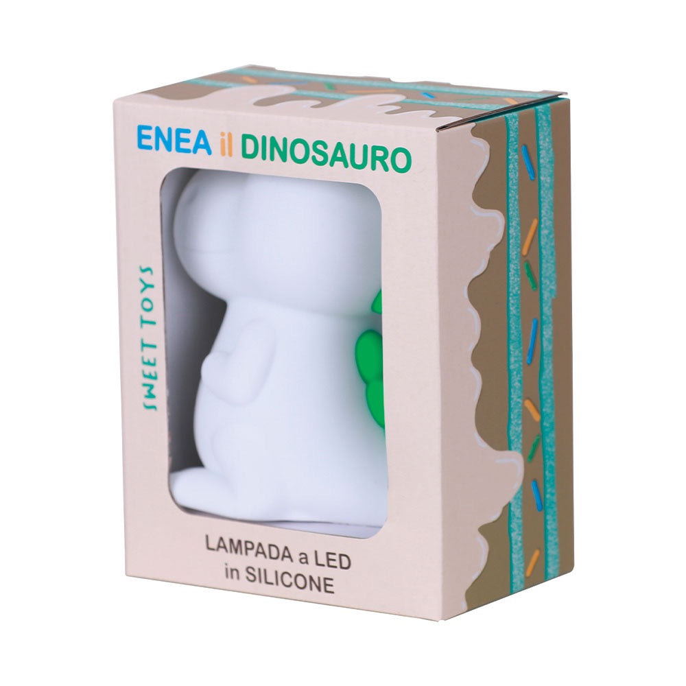 Lampada in silicone - Enea il dinosauro