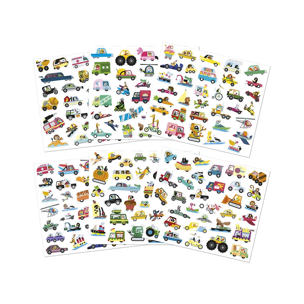 Set adesivi - 200 pezzi
