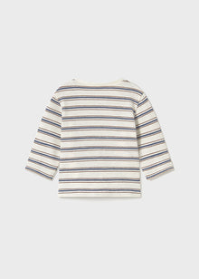 Maglietta manica lunga a righe