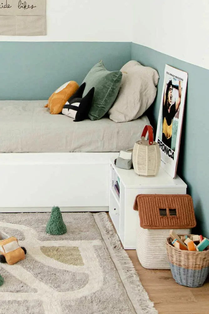 Contenitore porta oggetti Casetta- 34x22x22cm - Collezione Eco City