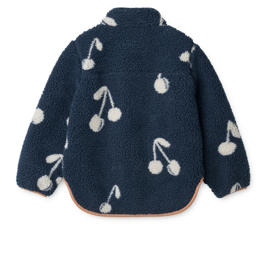 Giacca in pile noam - 100% poliestere riciclato