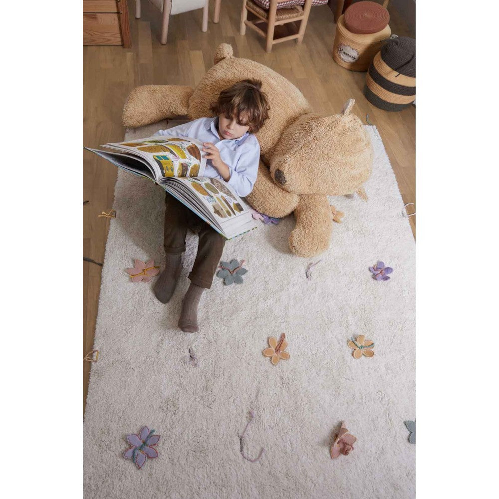 Pouf soffice per bambini - Sleepy Bear - 30x100x70cm - Planet Bee