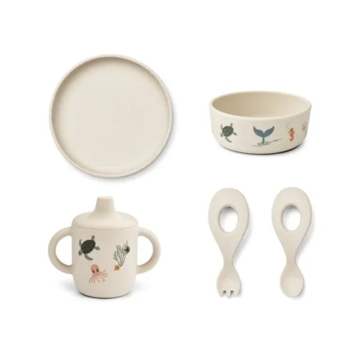 Set Pappa Ryle 5 Pezzi - 100% silicone alimentare