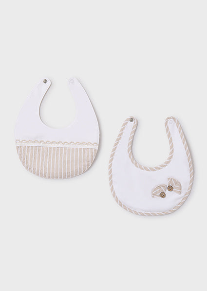Set 2 bavaglini neonato