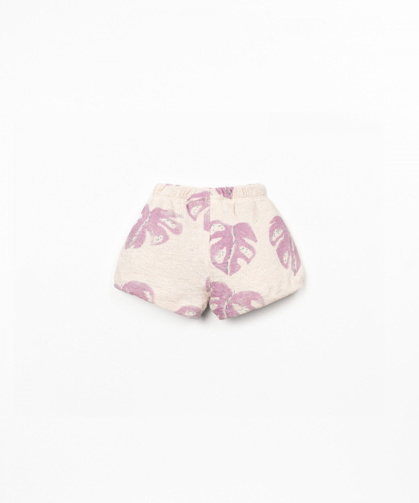 PANTALONCINI DI MAGLIA DECORATA CON STAMPA