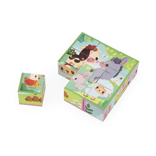 Cubi in cartone - Fattoria degli Animali