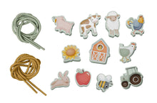 Set di sagome da infilare in legno - Little Farm