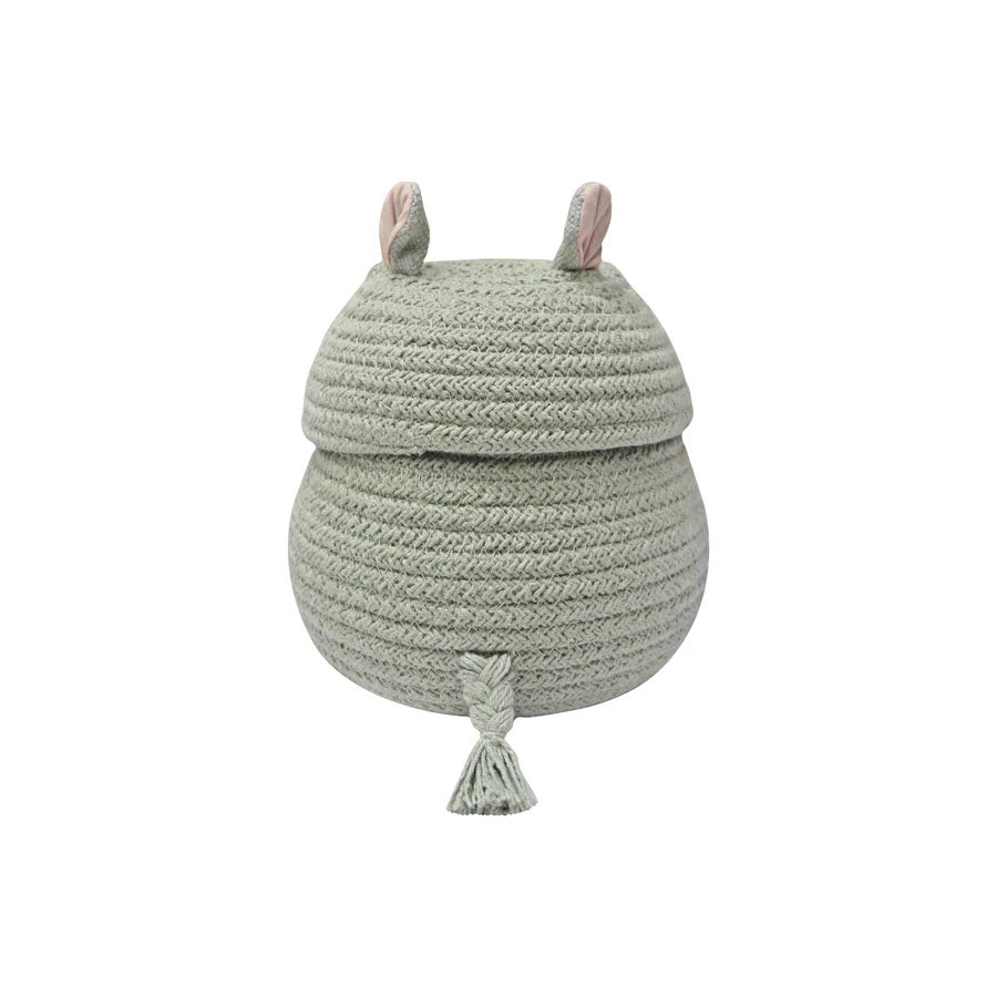 Contenitore porta oggetti Henry l'ippopotamo - 15x15cm