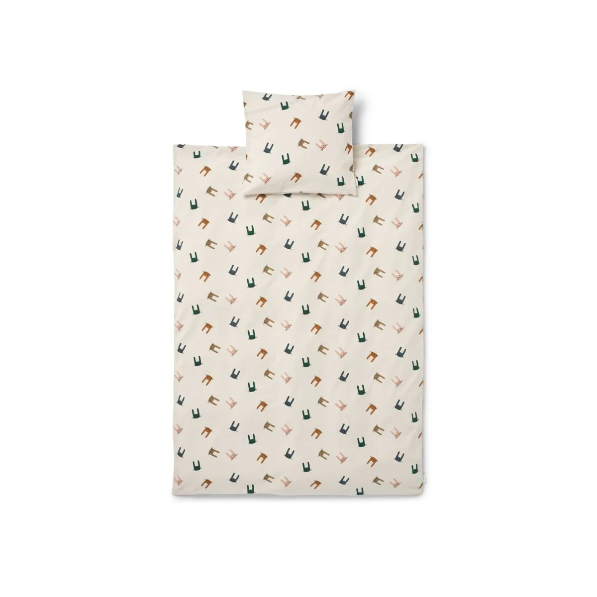 Set Copripiumino e federa Carl - 140x200 cm - 100% Cotone Biologico