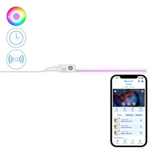 Luce sotto culla glow - connected home