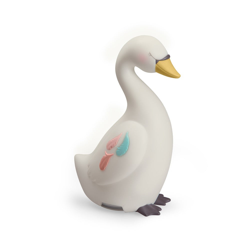 Lampada notturna cigno con usb - la petite école de danse