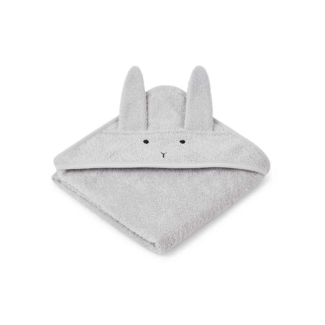 Accappatoio a triangolo baby Albert - con cappuccio - 100% Cotone biologico