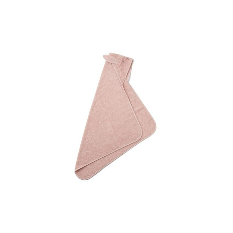Accappatoio a triangolo baby Albert - con cappuccio - 100% Cotone biologico