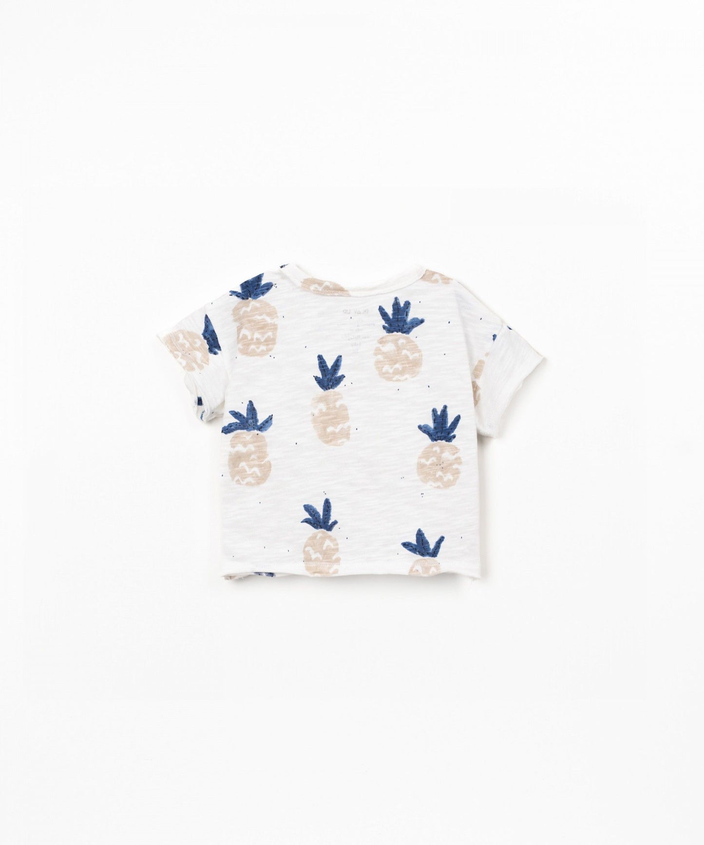 T-SHIRT DI MAGLIA FIAMMA CON STAMPA