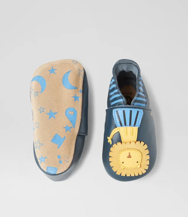 Scarpine Soft Sole Lionello Navy