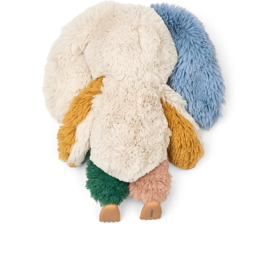 Bambola di Pezza e Peluche Riley il Coniglietto Multicolore (in Shearling Riciclato GRS - 41 cm)